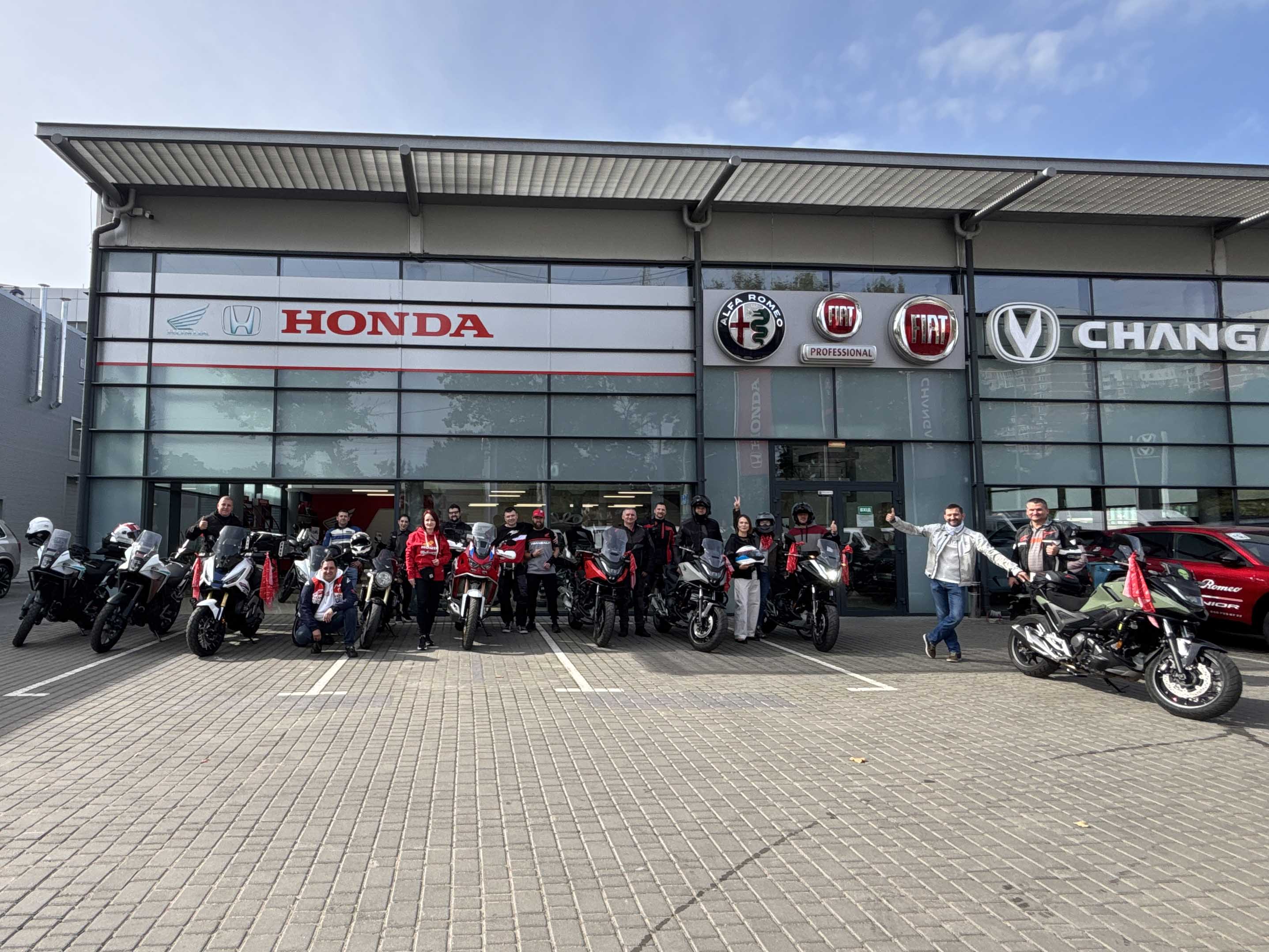 Мотосезон у Honda Одеса завершили драйвовою мотозустріччю